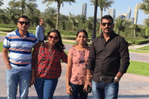 Happy customer : shiva kumar & Satish Kumar Name of the place visited : Dubai Tour Date : 2019 Nov 19