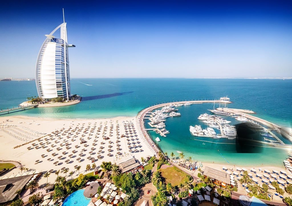 Burj Al Arab with Jumeirah Beach – Dubai Travel Guide for First-Time Visitors